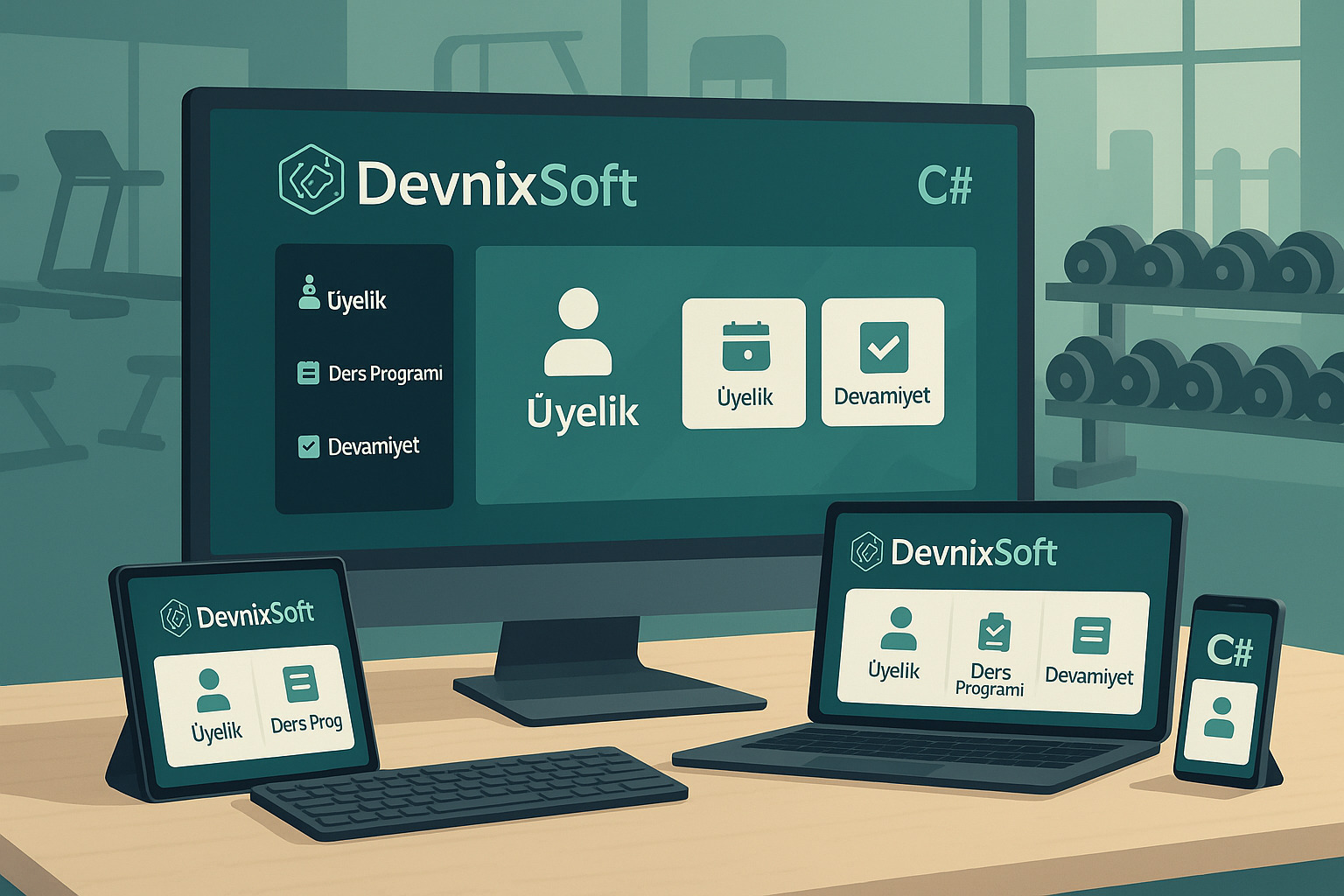 Spor Salonu Yazılımı